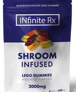 Buy INfinite Rx Shroom Infused Block Gummies Edibles (2000mg) Online UK